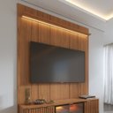 Ver imagem 4 de Rack com Painel para TV até 75 Polegadas Vidro Reflecta 100% MDF com LED Lincoln Float 178cm Canella