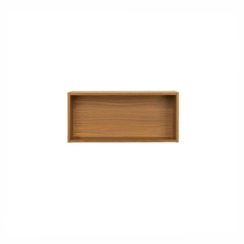 Prateleira Nicho Luna 60 Cm X 18 Cm Louro Freijó