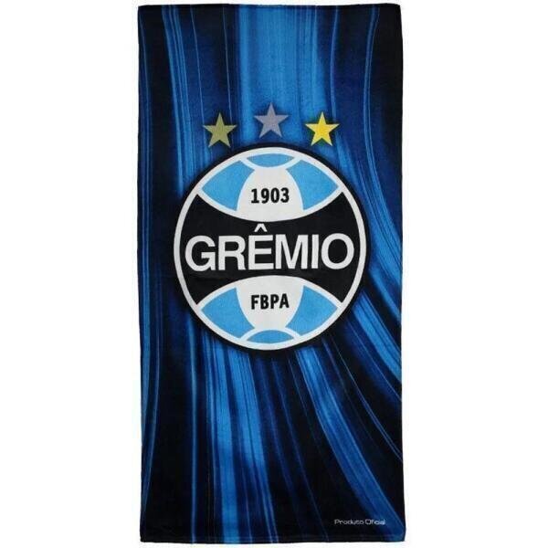 Toalha Clube 1,40X0,70 Cm Veludo Gremio - 1