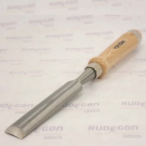 Formão Chanfrado C/ Cabo De Madeira 1/4" - Vonder