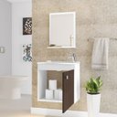 Ver imagem 3 de Gabinete para Banheiro com Cuba e Espelheira Móveis Bechara