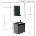 Ver imagem 4 de Gabinete para Banheiro com Cuba e Espelheira Móveis Bechara