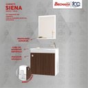 Ver imagem 6 de Gabinete para Banheiro com Cuba e Espelheira Móveis Bechara