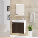 Ver imagem 2 de Gabinete para Banheiro com Cuba e Espelheira Móveis Bechara