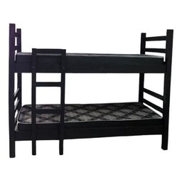 Beliche Solteiro Madeira Maciça 78cm | Cor Preta | Design Moderno e Seguro - 2
