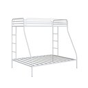 Ver imagem 4 de Beliche Casal + Solteiro em Ferro Nice:branco