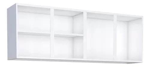 Conjunto Cozinha Completo para Pia 1,60metros Gabinete 3 Gavetas + Aéreo + Paneleiro 100% em Aço - V - 5