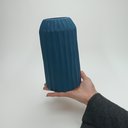 Ver imagem 7 de Vaso Decorativo Enfeite Casa Redondo Home&co Cerâmica 22x12x12cm Azul