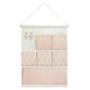 Ver imagem 1 de Organizador Porta Trecos P- Pendurar C- 6 Bolsos - Linha Loft Rosa