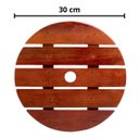 Ver imagem 2 de Suporte para Vaso de Planta Redondo Rodinhas Gel Silicone 30cm