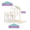 Ver imagem 5 de Beliche Casal Montessoriano Family Casatema MadeiraOriginals