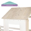 Ver imagem 7 de Beliche Casal Montessoriano Family Casatema MadeiraOriginals Branco/Marrom