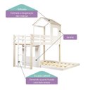 Ver imagem 5 de Beliche Casal Montessoriano Family Casatema MadeiraOriginals Branco/Marrom