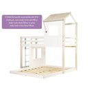 Ver imagem 6 de Beliche Casal Montessoriano Family Casatema MadeiraOriginals Branco/Marrom