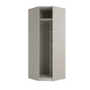 Ver imagem 3 de Guarda Roupa Modulável Canto 45° Abertura P/ Esquerda 91cm Cor:grigio
