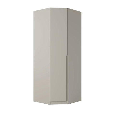 Guarda Roupa Modulável Canto 45° Abertura P/ Esquerda 91cm Cor:grigio