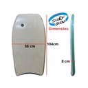 Ver imagem 4 de Prancha de Surf Bodyboard Surf Gun Grande Semi Pro 100x58 Cm2