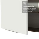 Ver imagem 6 de Armário Aéreo 100 Cm 1 Porta Basculante Rustic/branco Stella Madesa