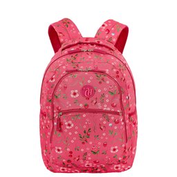 Mochila Capricho Student Picnic Rosa Grande 2 Compartimentos - 1