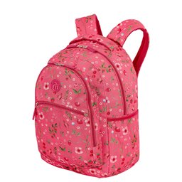 Mochila Capricho Student Picnic Rosa Grande 2 Compartimentos - 3