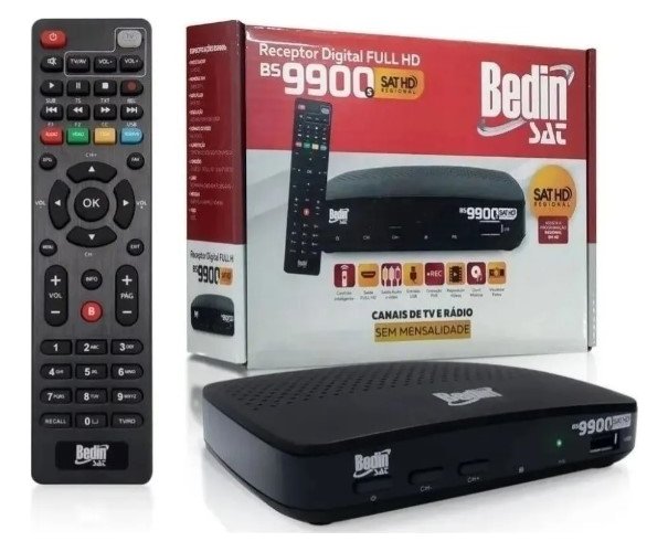 Receptor Digital Full Hd Sat Hd Regional Bs9900 Bedin Sat