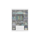 Ver imagem 6 de Guarda Roupa Infantil 4 Portas e 2 Gavetas 100% MDF Elisa Branco