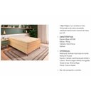 Ver imagem 2 de Cama Box Baú King: Colchão Molas Enadas Paropas Master Star Dream + Base Clean(193x203)