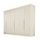 Ver imagem 3 de Guarda Roupa Casal 6 Portas 4 Gavetas Oslo