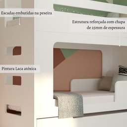 Treliche Infantil 153cm x 195cm Lumi - 7