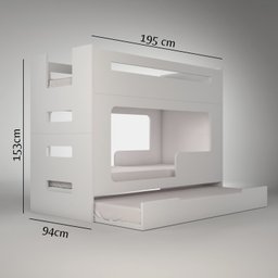 Treliche Infantil 153cm x 195cm Lumi - 3