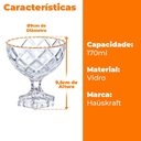 Ver imagem 5 de Taças de Sobremesa em Vidro Pineapple 170ml 9 Peças - Hauskraft Tcsv031/3