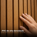 Ver imagem 2 de Painel Ripado 3D Kit 13 Placas Decorativo Parede 2,70m