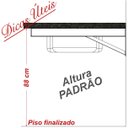 Ver imagem 6 de Mf Multiforma - 3 Suportes Pia Parafusar Bancada Aparador 40 Cm Preto