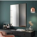 Ver imagem 2 de Espelho Retangular Grande Decorativo para Banheiro ou Sala com Moldura Dourada Star - ÉdeCasaMóveis                                            