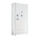 Ver imagem 1 de Roupeiro Life 3 Portas 2 Gavetas Tigus Baby