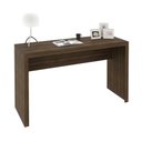 Ver imagem 4 de Kit Escritório com Mesa Balcão 2 Portas e Estante 5 Nichos Nogal Tecno Mobili