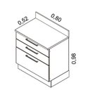 Ver imagem 5 de Cozinha Completa 4 Peças 7 Portas 5 Gavetas Exclusive Itatiaia
