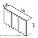 Ver imagem 2 de Cozinha Completa 4 Peças 7 Portas 5 Gavetas Exclusive Itatiaia