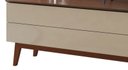 Ver imagem 3 de Rack para TV Wall 1.8 Off White com Freijó - MoveisAqui