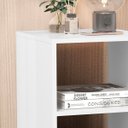 Ver imagem 3 de Mesa de Cabeceira 2 Prateleiras Dubai Branco