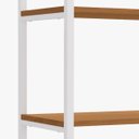 Ver imagem 3 de Nicho Kappesberg Industrial 2 Prateleiras 60x72cm Canela/branco