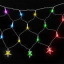 Ver imagem 2 de Pisca Pisca Natal Rede com Estrela Led Colorido 120 Lâmpadas 127V - Casambiente NATAL202