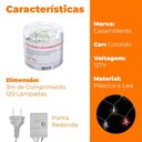 Ver imagem 7 de Pisca Pisca Natal Rede com Estrela Led Colorido 120 Lâmpadas 127V - Casambiente NATAL202