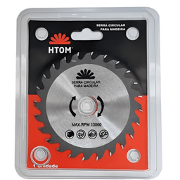 Lâmina de Serra Circular 12"- 48 Dentes para Madeira -htom - 2