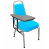 Cadeira Universitária Empilhável Linha Hotel Plus Azul - 1