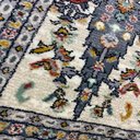 Ver imagem 6 de Tapete Persa Iraniano Bege Ideal para Quarto e Hall de Entrada 0,50x1,00cm