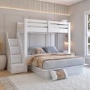 Ver imagem 5 de Beliche Casal Family Star Plus Casatema MadeiraOriginals Branco