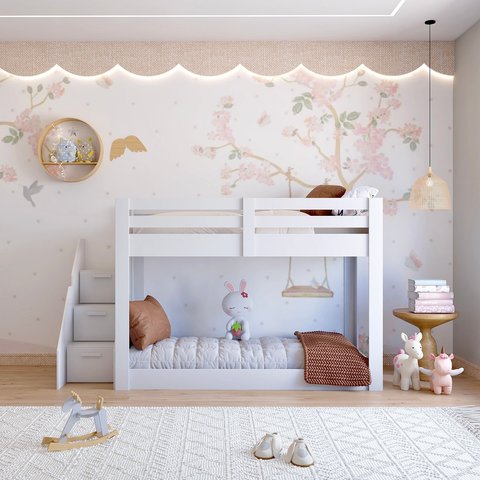Beliche Montessoriano Star Plus Casatema MadeiraOriginals Branco