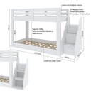 Ver imagem 3 de Beliche Montessoriano Star Plus Casatema MadeiraOriginals Branco