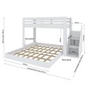 Ver imagem 3 de Beliche Casal Montessoriano Family Star Plus Casatema MadeiraOriginals Branco